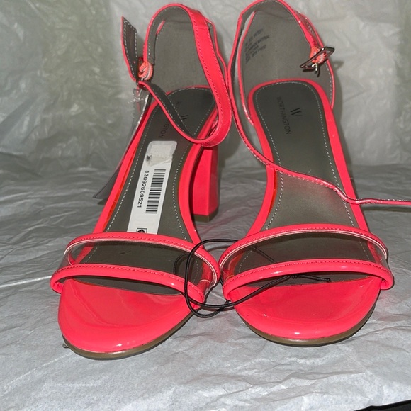 BRAND NEW WORTHINGTON  BLOCKED HEELS SANDALS - Picture 1 of 4